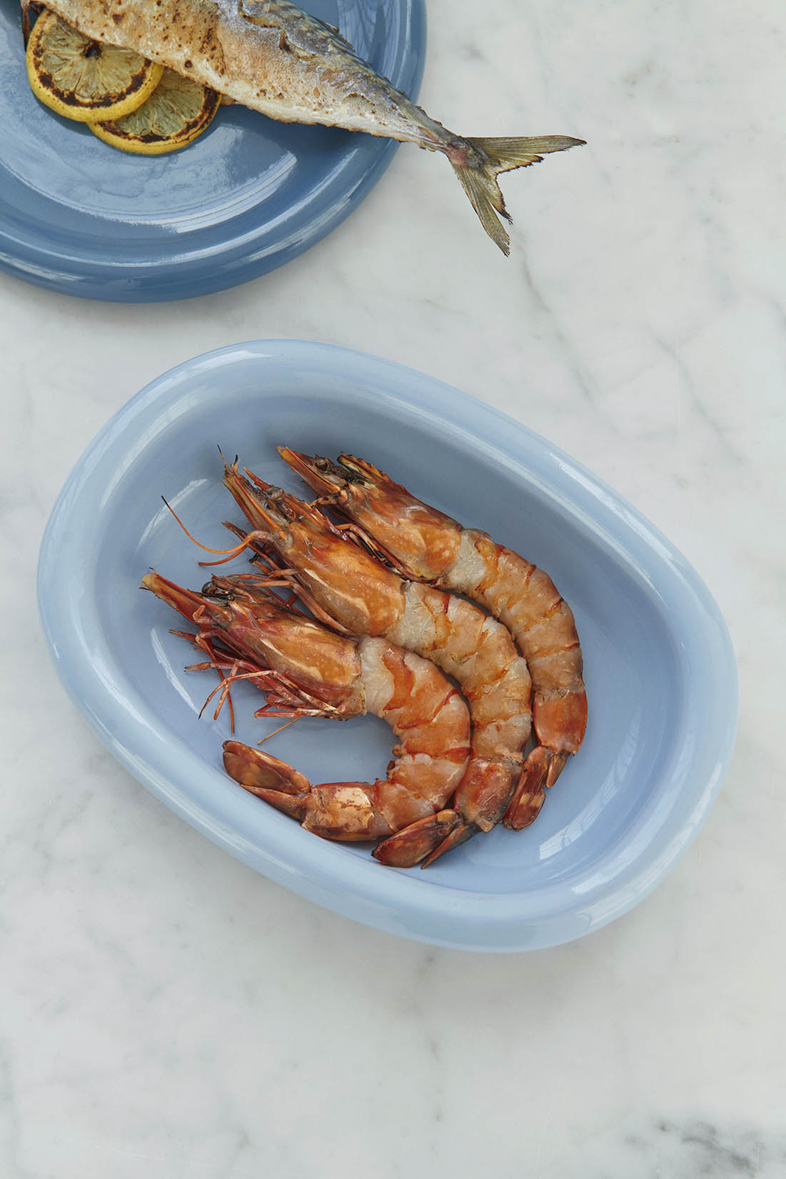 HAY Barro Oval Dish Small - Light Blue