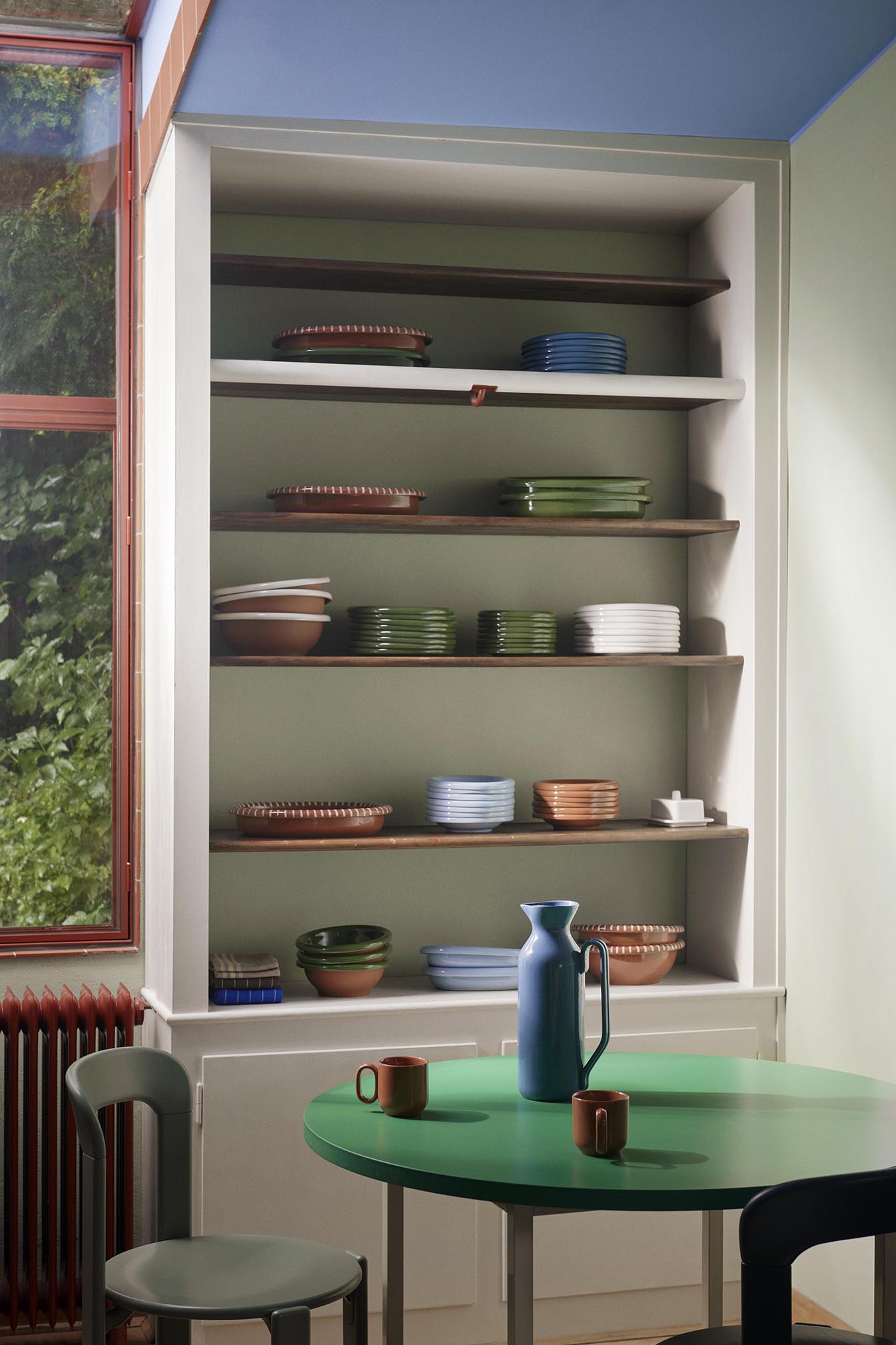 HAY Barro Jug Tall - Dark Blue