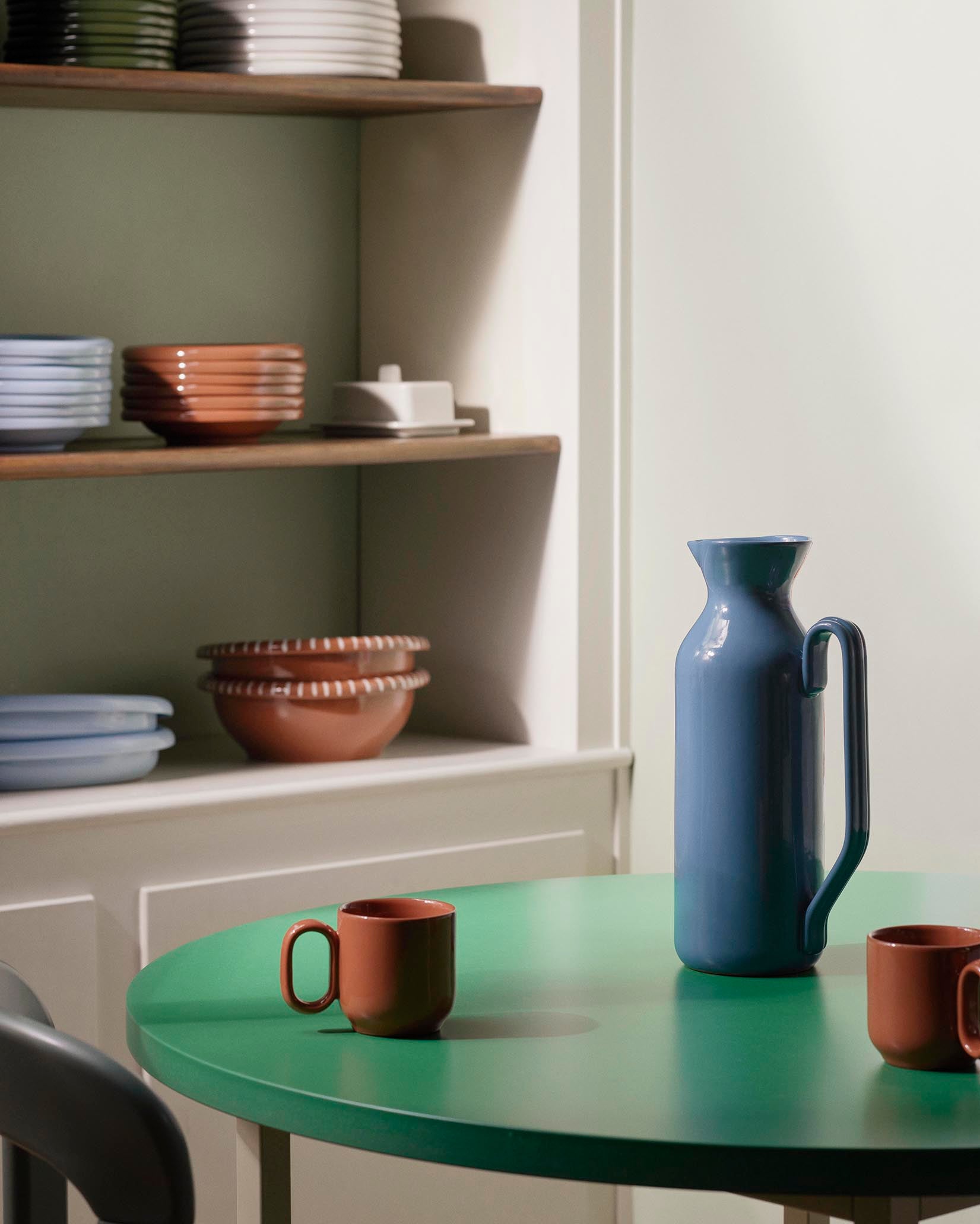 HAY Barro Jug Tall - Dark Blue