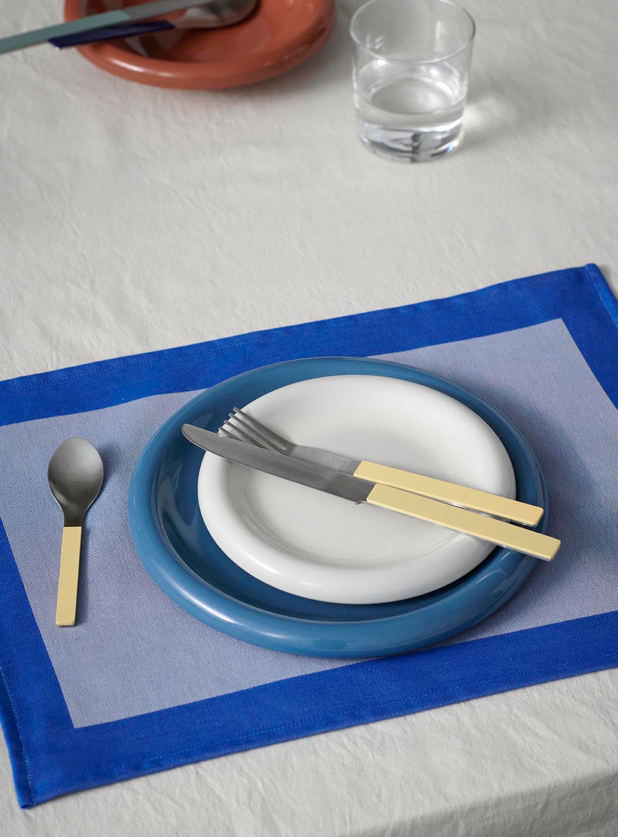 HAY Barro Plate 24cm - Dark Blue 