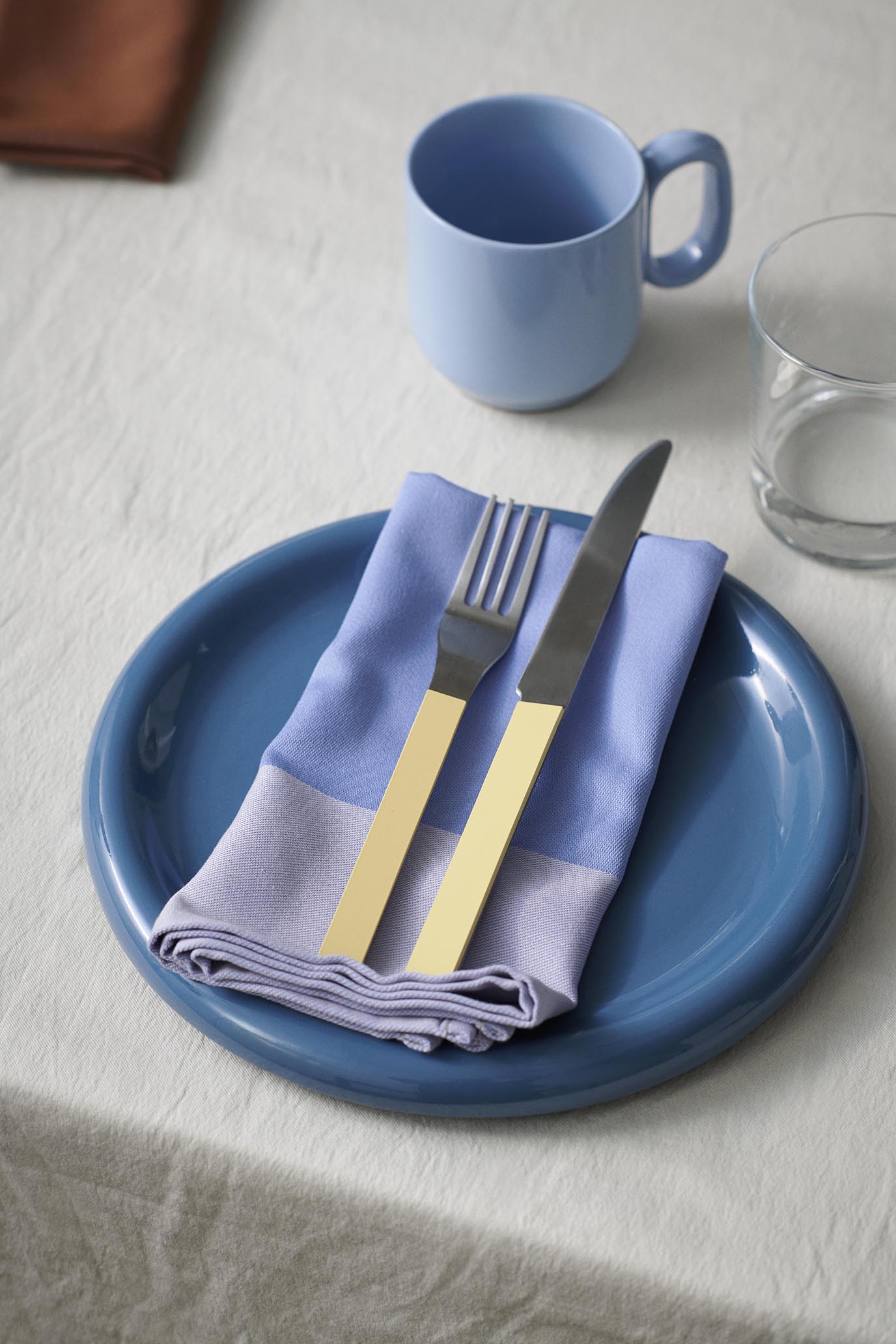 HAY Barro Plate 24cm - Dark Blue