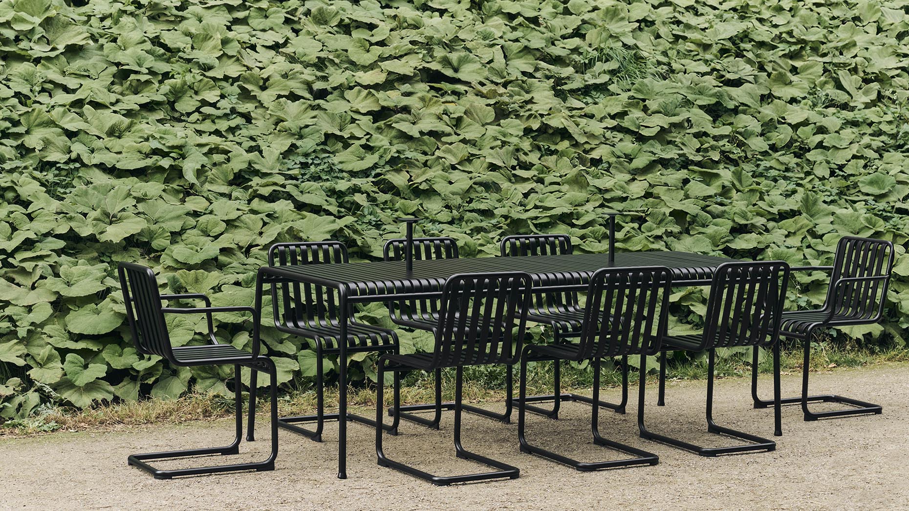 HAY Palissade Cantilever Chair Anthracite