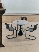 HAY Palissade Cantilever Armchair Anthracite