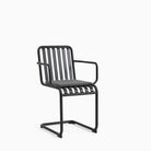HAY Palissade Cantilever Armchair Anthracite with Cushion