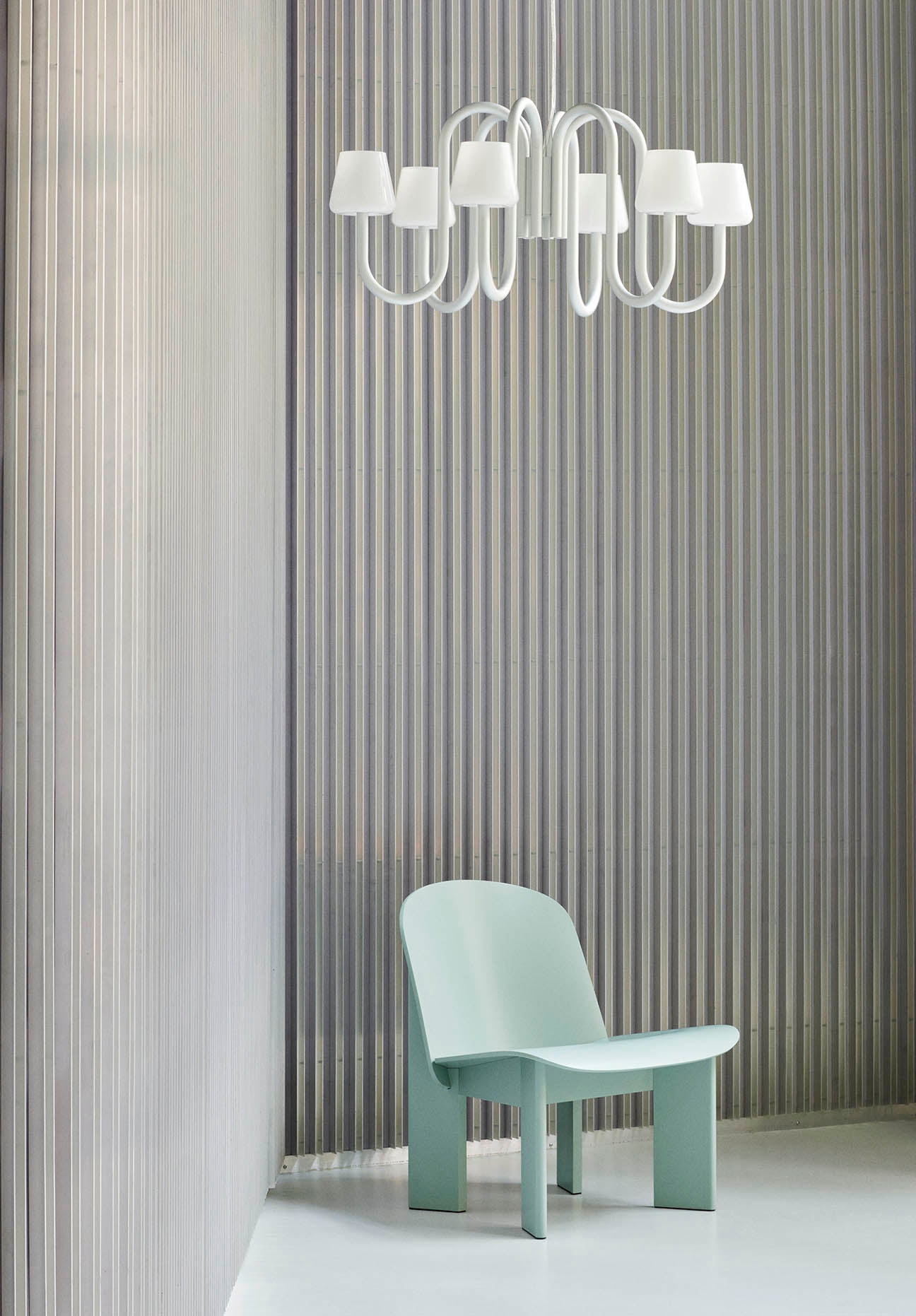 HAY Chisel Lounge Chair Eucalyptus