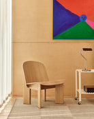 HAY Chisel Lounge Chair Lacquered Oak