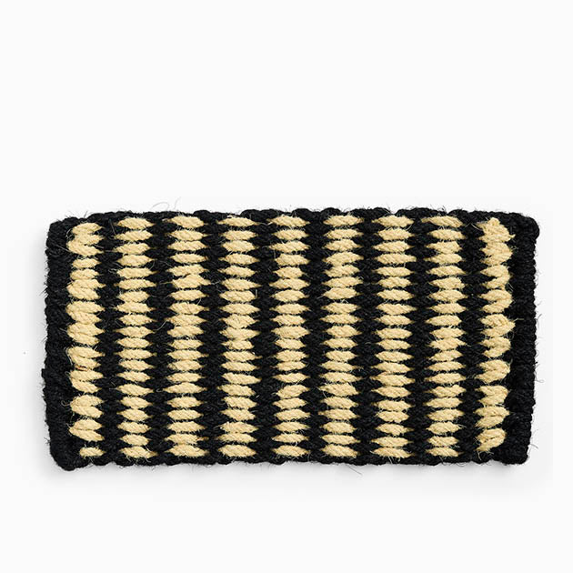 HAY Coco Doormat - Black and White