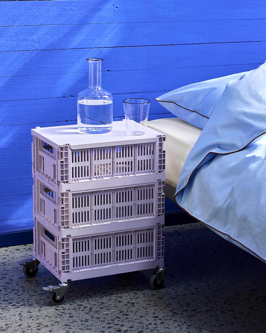 HAY Colour Crate Lid Medium Lavender