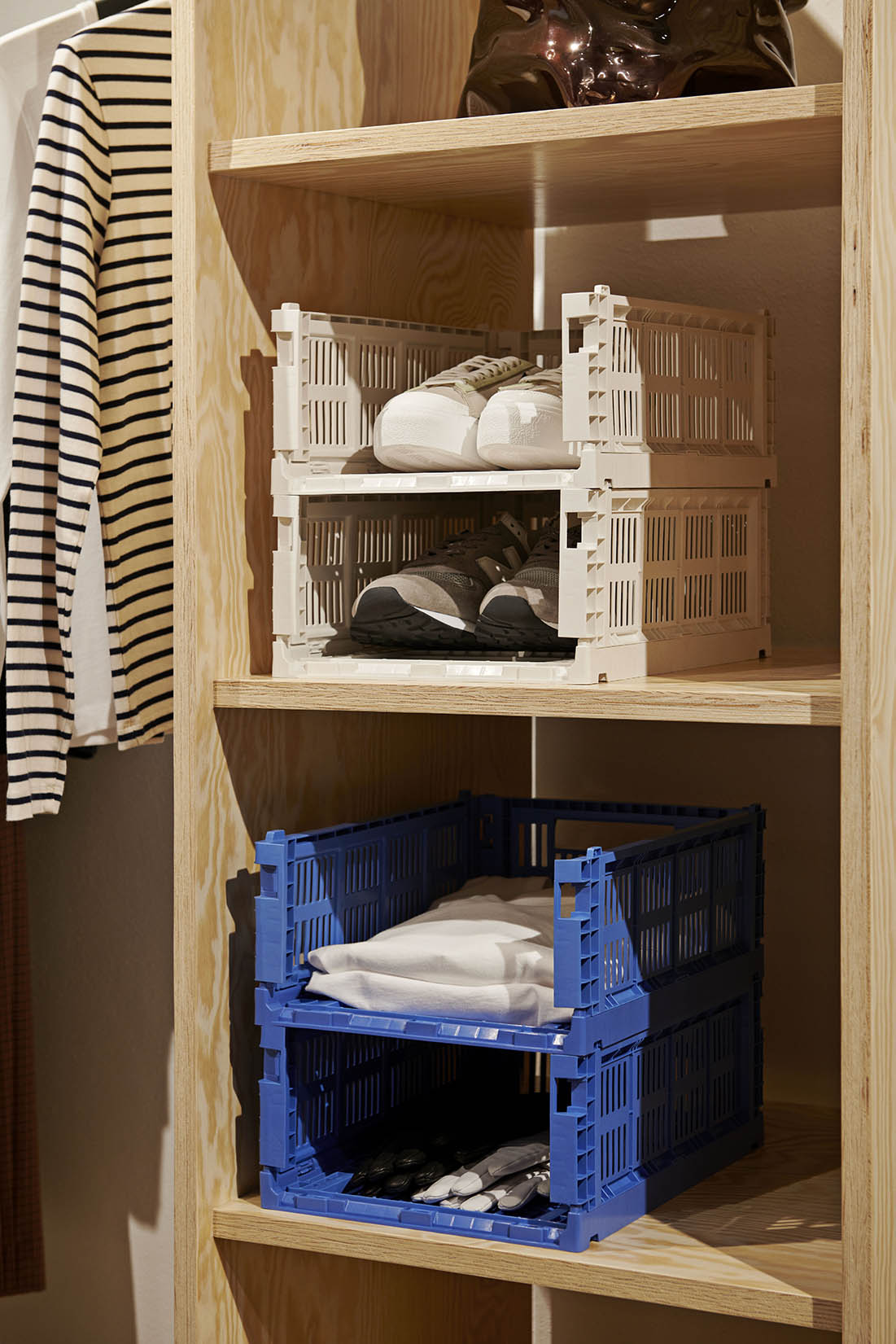 HAY Colour Crate Medium V2 - Off White