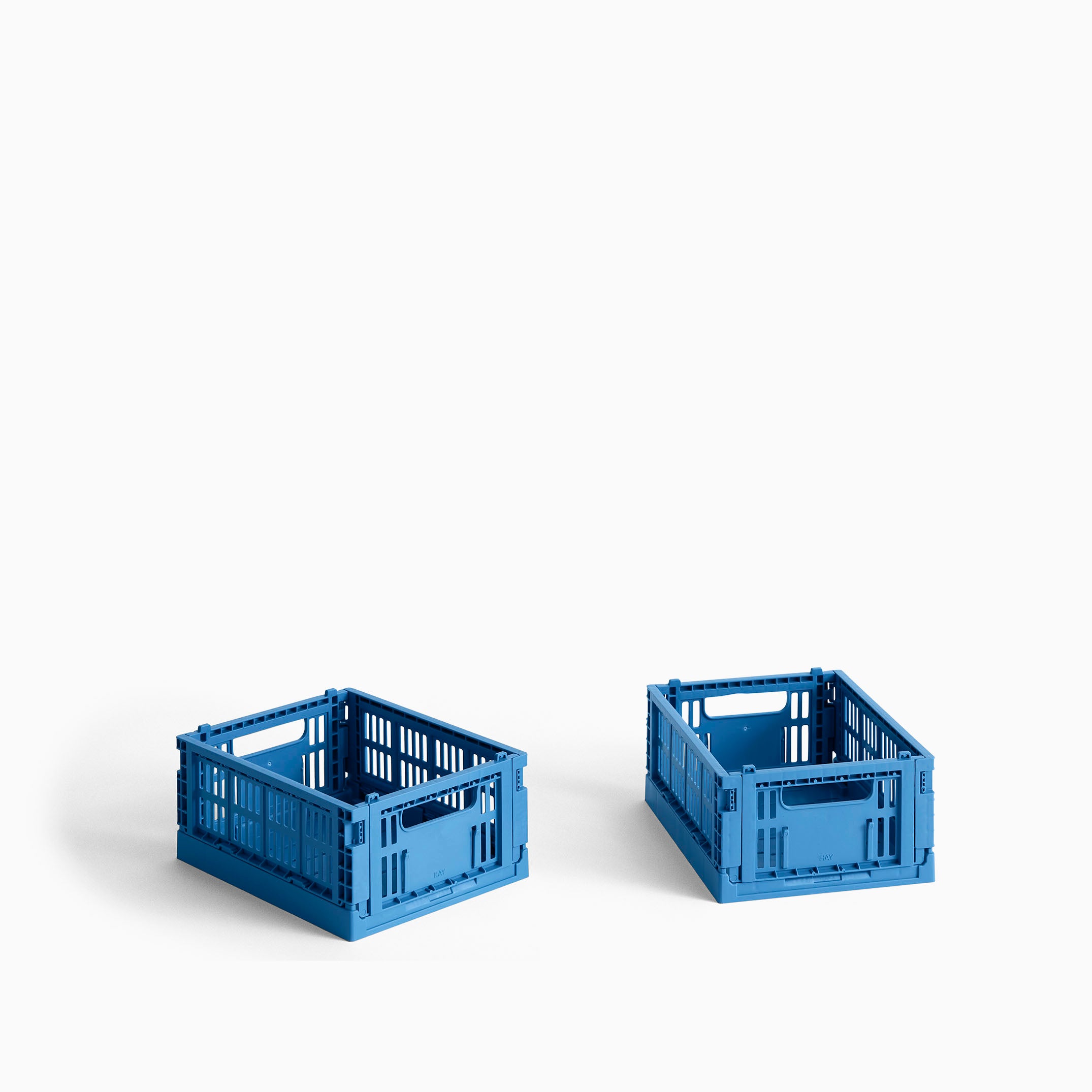 HAY Colour Crate Mini Set of 2 - Electric Blue – Arrival Hall