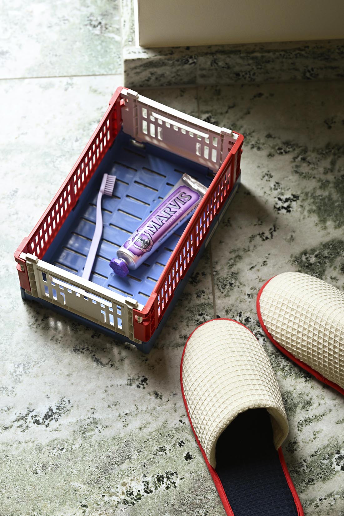 HAY Colour Crate Small Mix Red