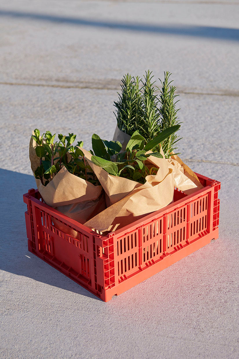 HAY Colour Crate Medium Red