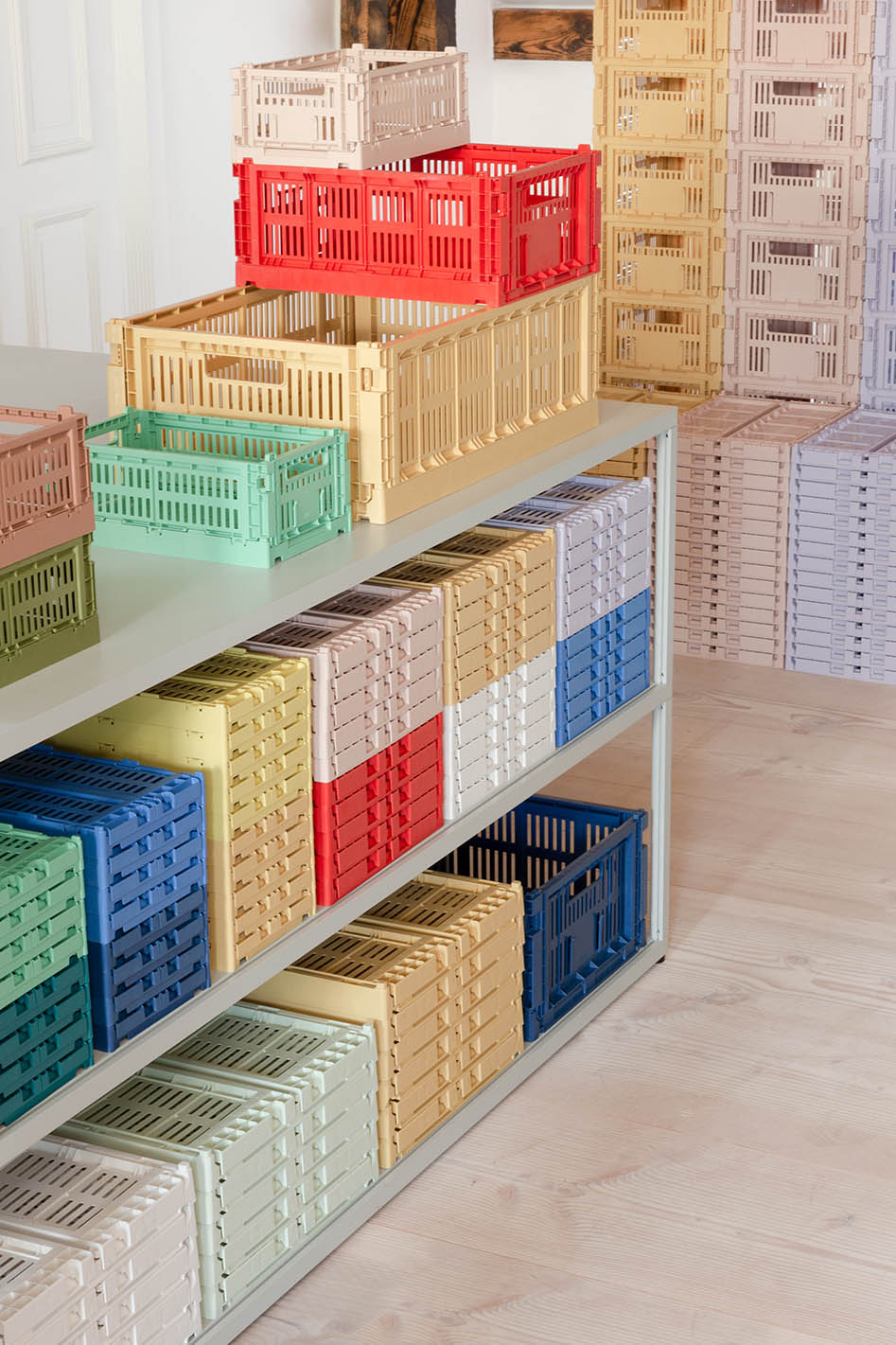 HAY Colour Crate Medium Lavender