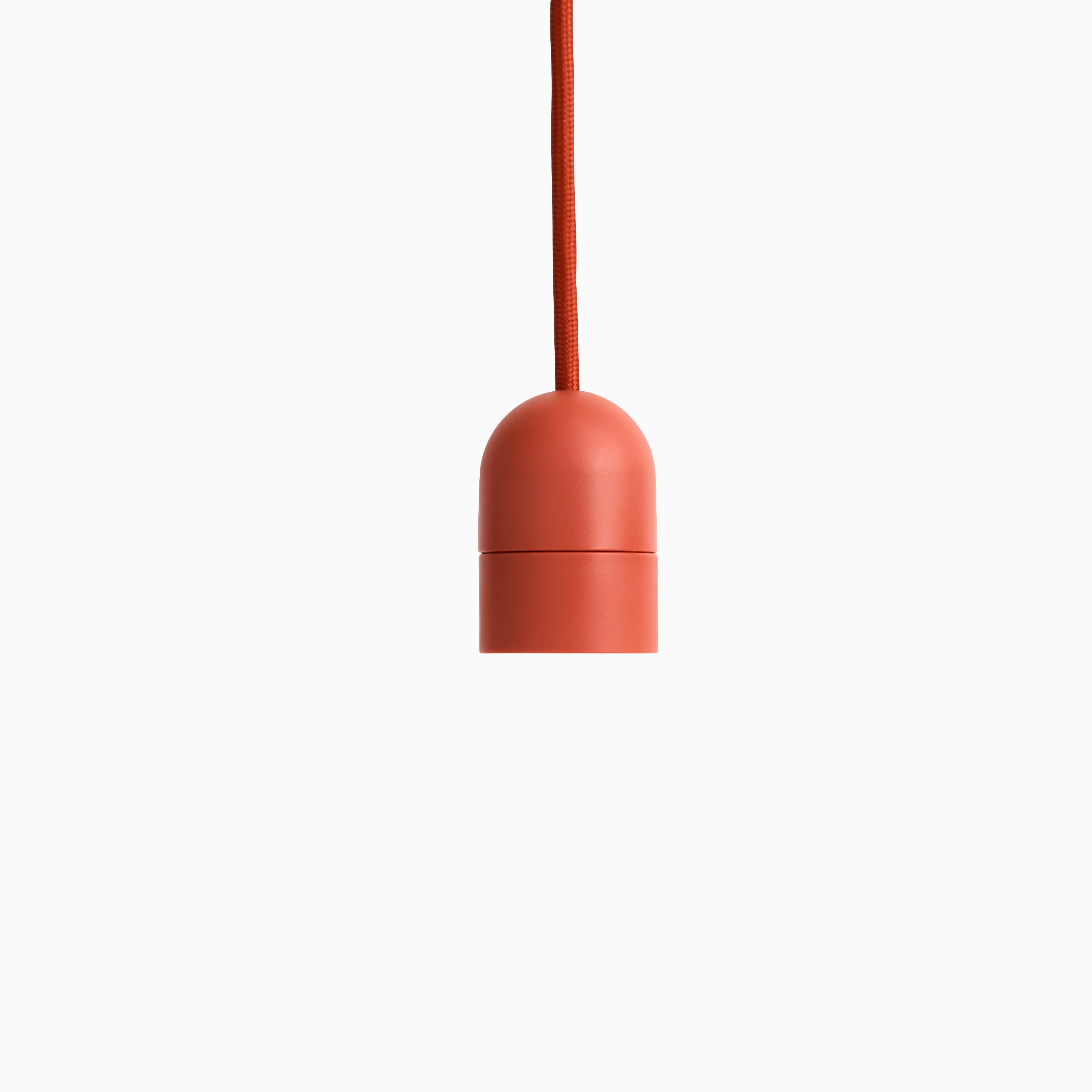 HAY Common Pendant Cord Set Rusty Red