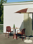 HAY Deville Armchair Iron Red