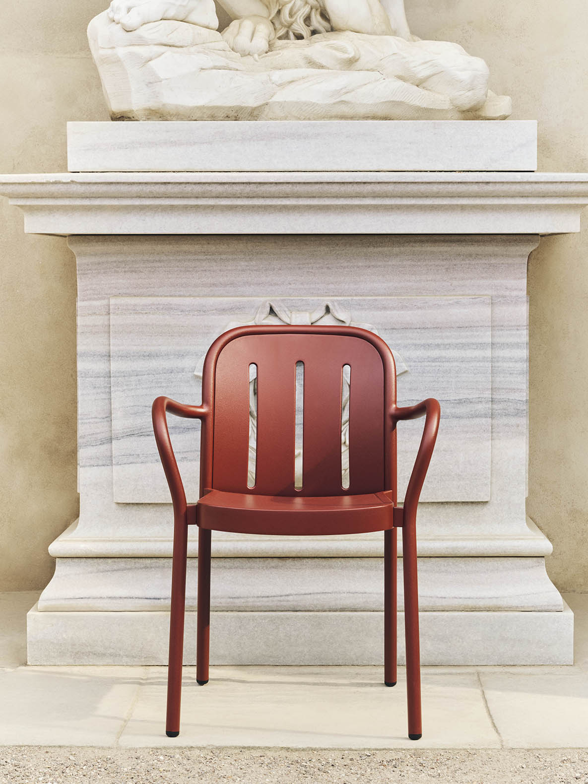 HAY Deville Armchair Iron Red
