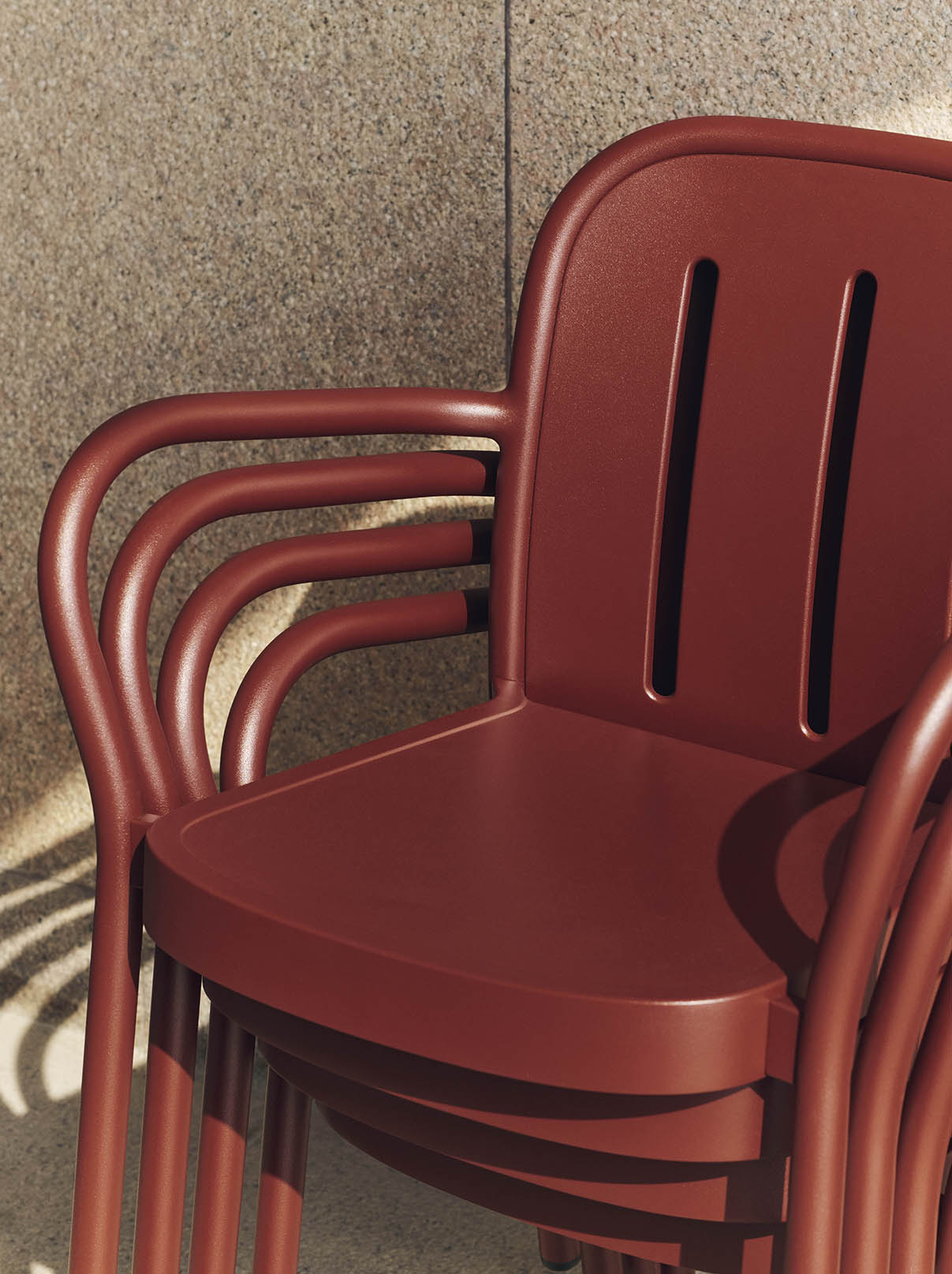 HAY Deville Armchair iron Red