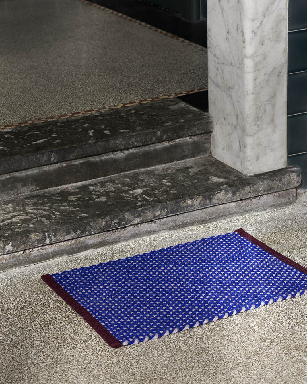 HAY Door Mat Royal Blue