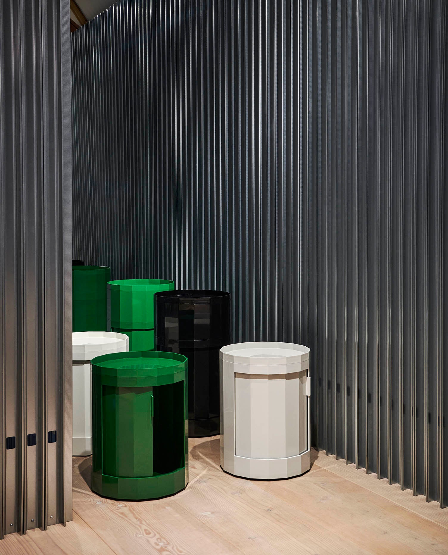 HAY Facet Cabinet Low - Misty Grey