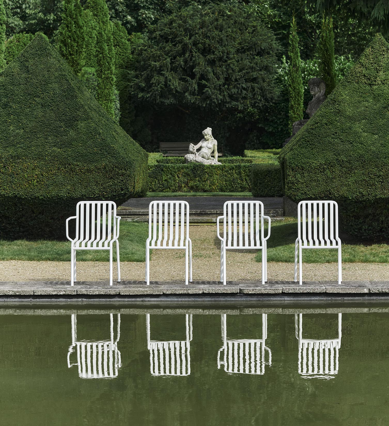 HAY Palissade Chair Cream White