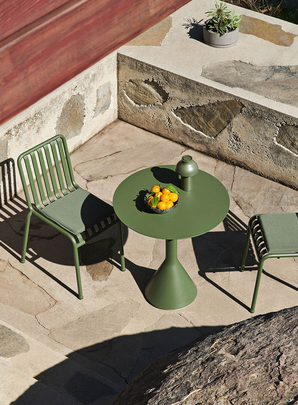 HAY Palissade Seat Cushion for Chair Olive