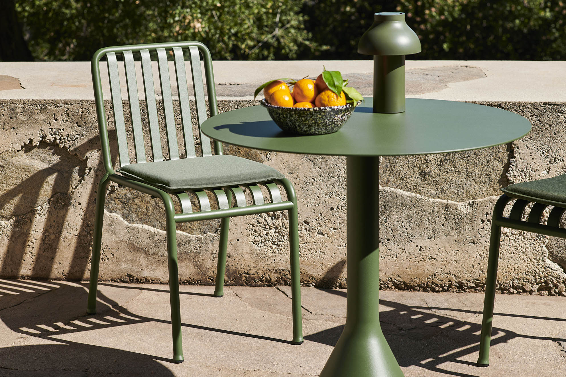 HAY Palissade Seat Cushion for Chair Olive