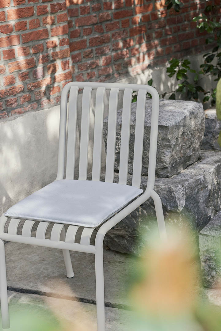 HAY Palissade Seat Cushion for Chair Sky Grey