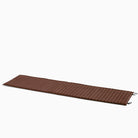 HAY Palissade Chaise Longue Quilted Cushion Iron Red
