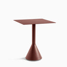 HAY Palissade Cone Table 65x65cm Iron Red