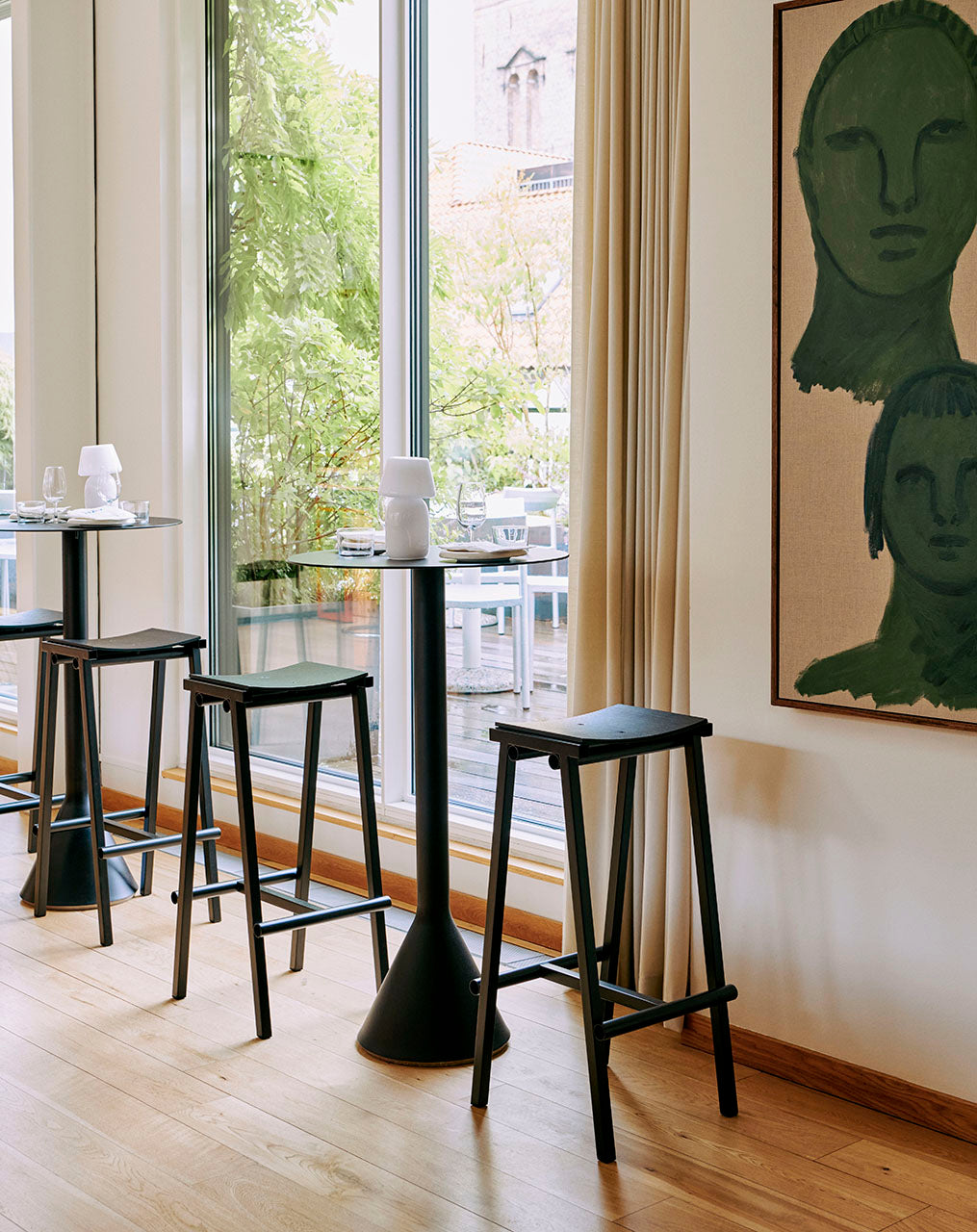 HAY Palissade Cone Table High 