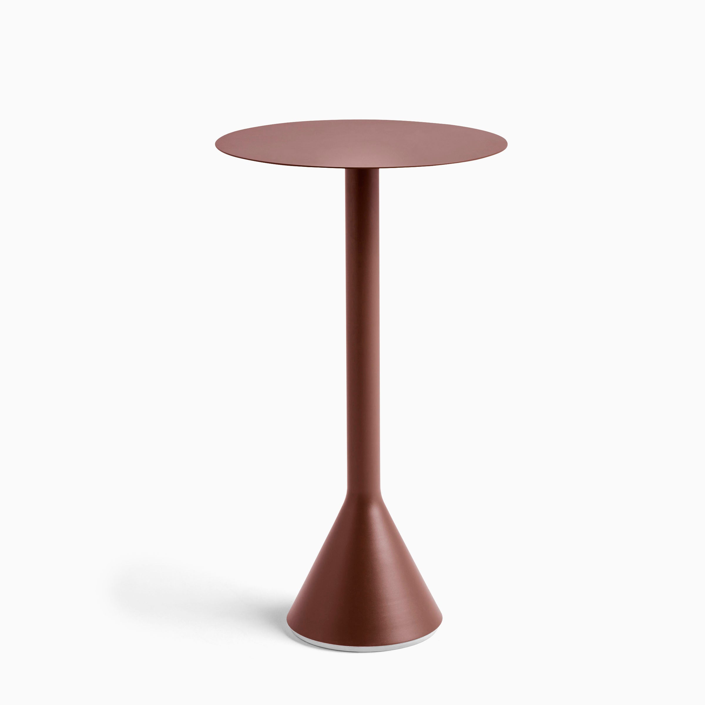 HAY Palissade Cone Table High Iron Red