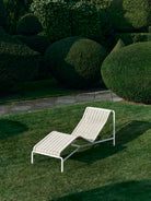 HAY Palissade Cord Chaise Longue Cream White
