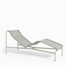 HAY Palissade Cord Chaise Longue Sky Grey