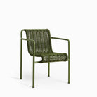 HAY Palissade Cord Dining Armchair Olive
