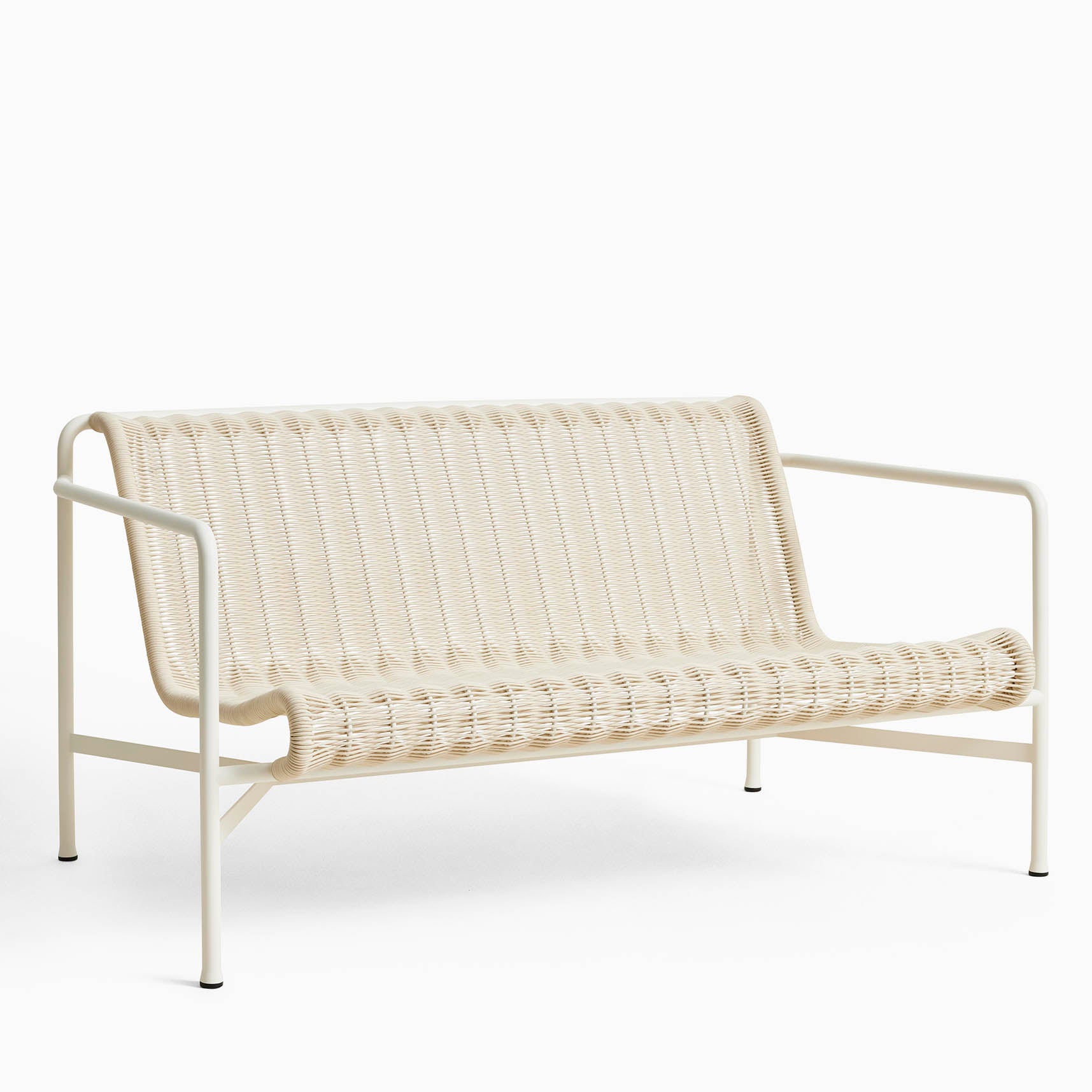 HAY Palissade Cord Lounge Sofa Cream White