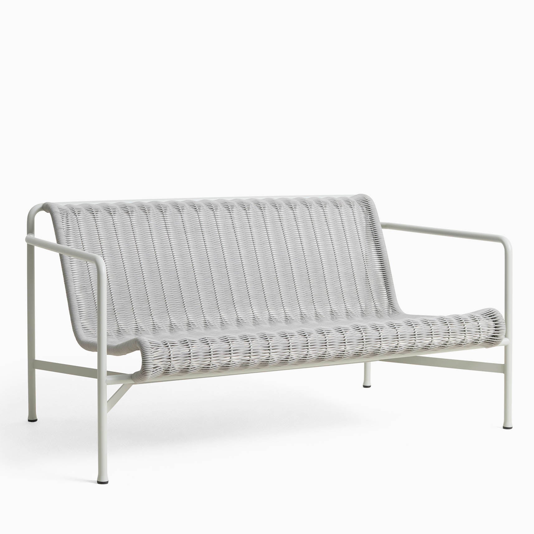 HAY Palissade Cord Lounge Sofa Sky Grey
