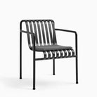 HAY Palissade Seat Cushion for Dining Armchair Anthracite