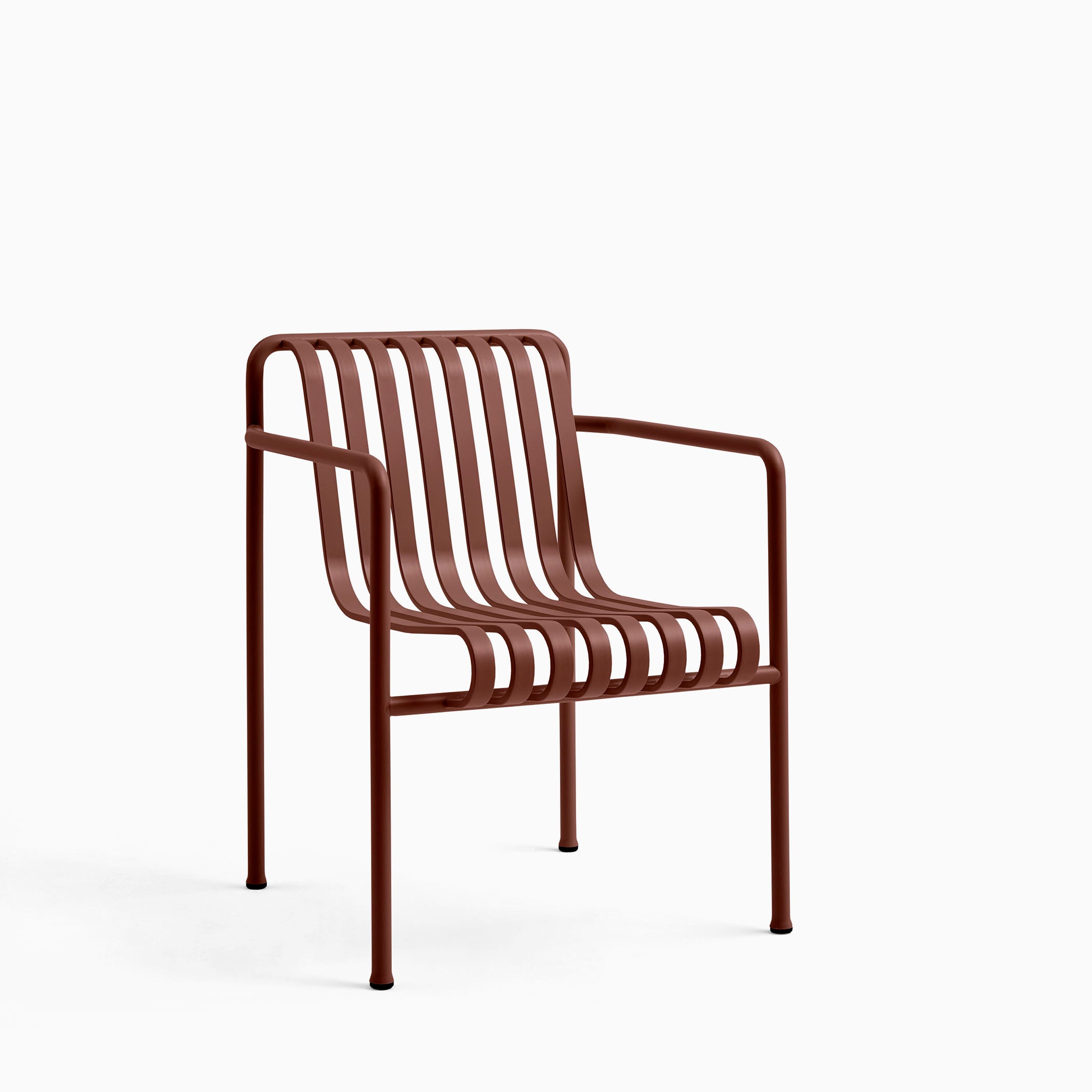 HAY Palissade Dining Armchair Iron Red
