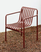 HAY Palissade Dining Armchair Iron Red