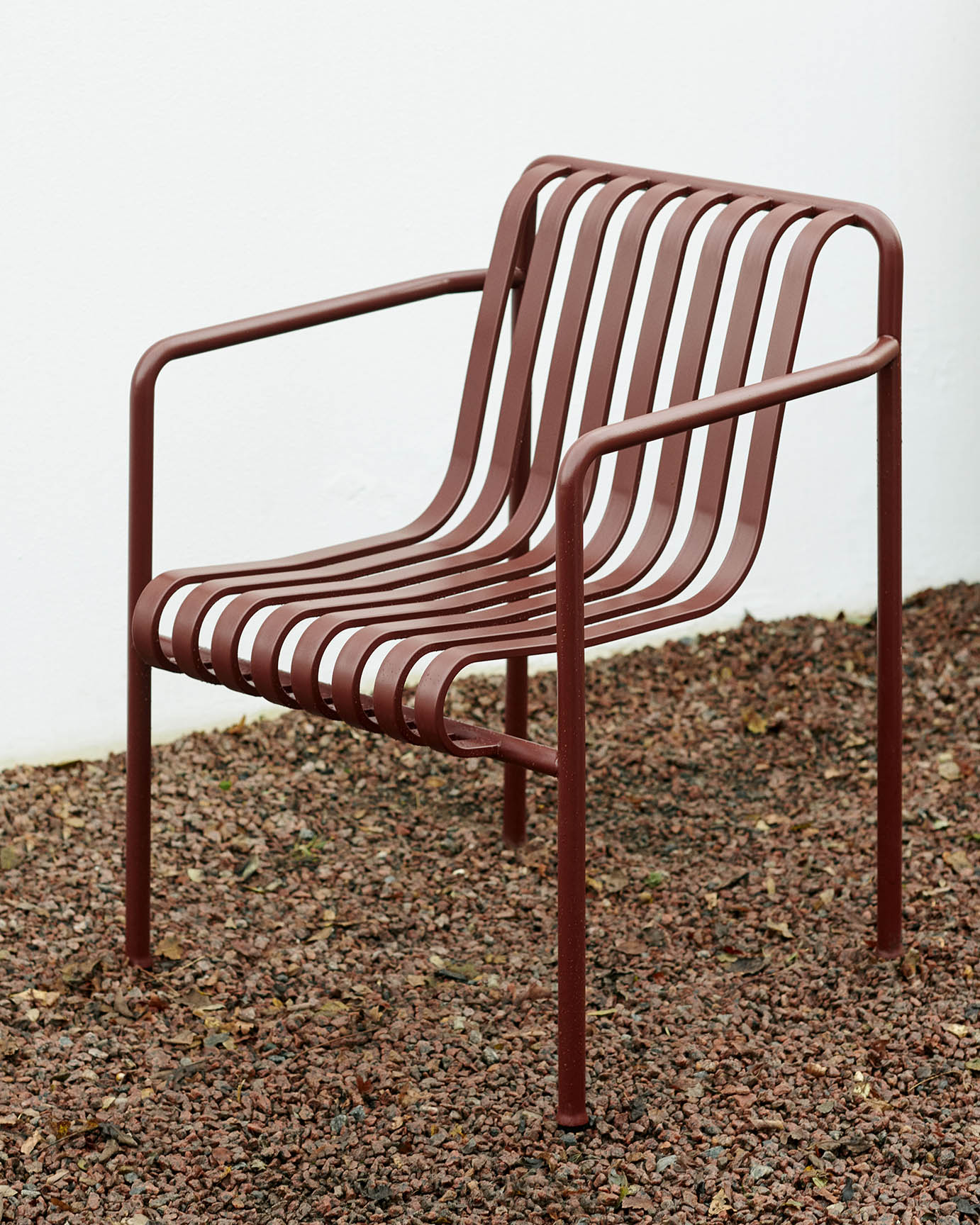 HAY Palissade Dining Armchair Iron Red