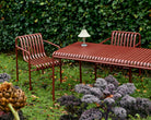 HAY Palissade Dining Armchair Iron Red