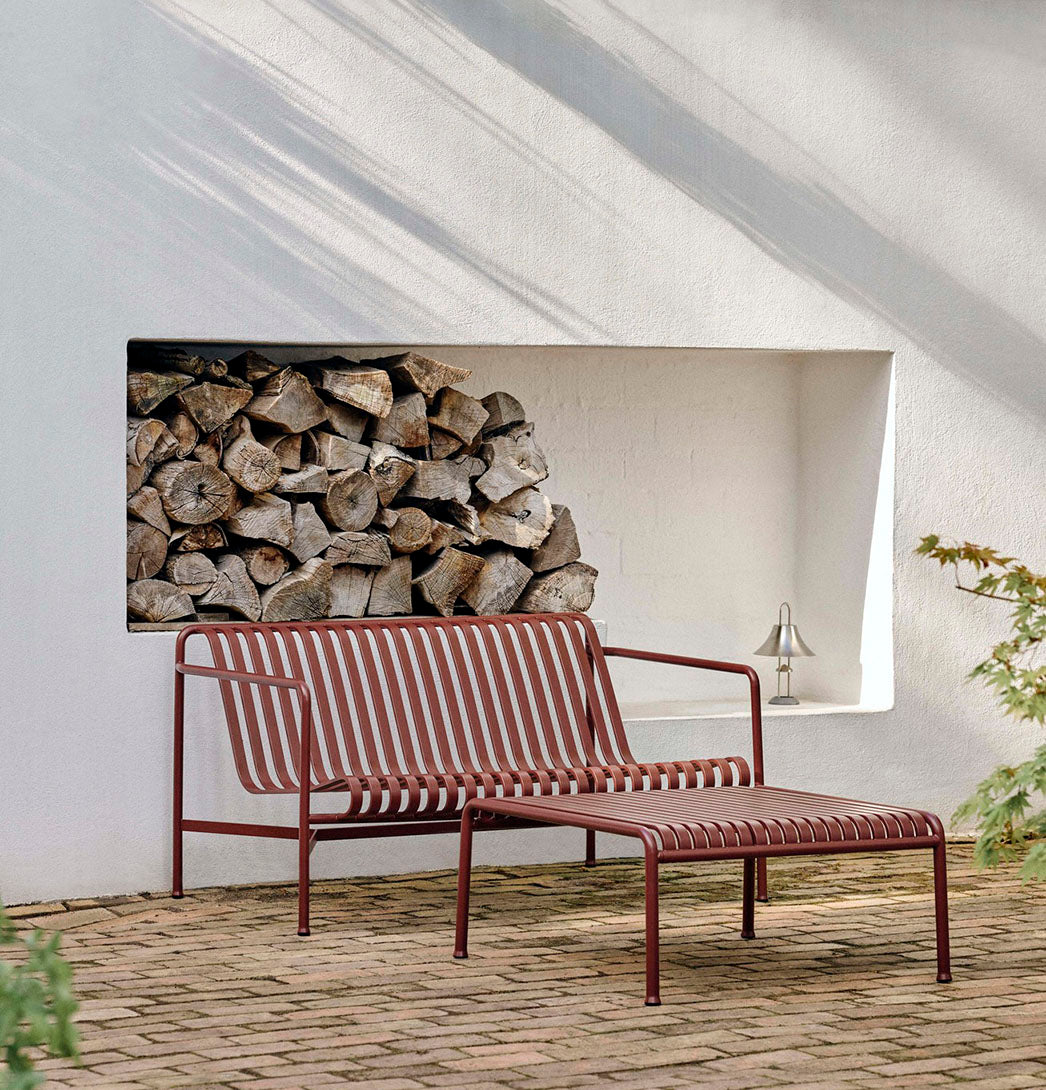 HAY Palissade Lounge Sofa Iron Red