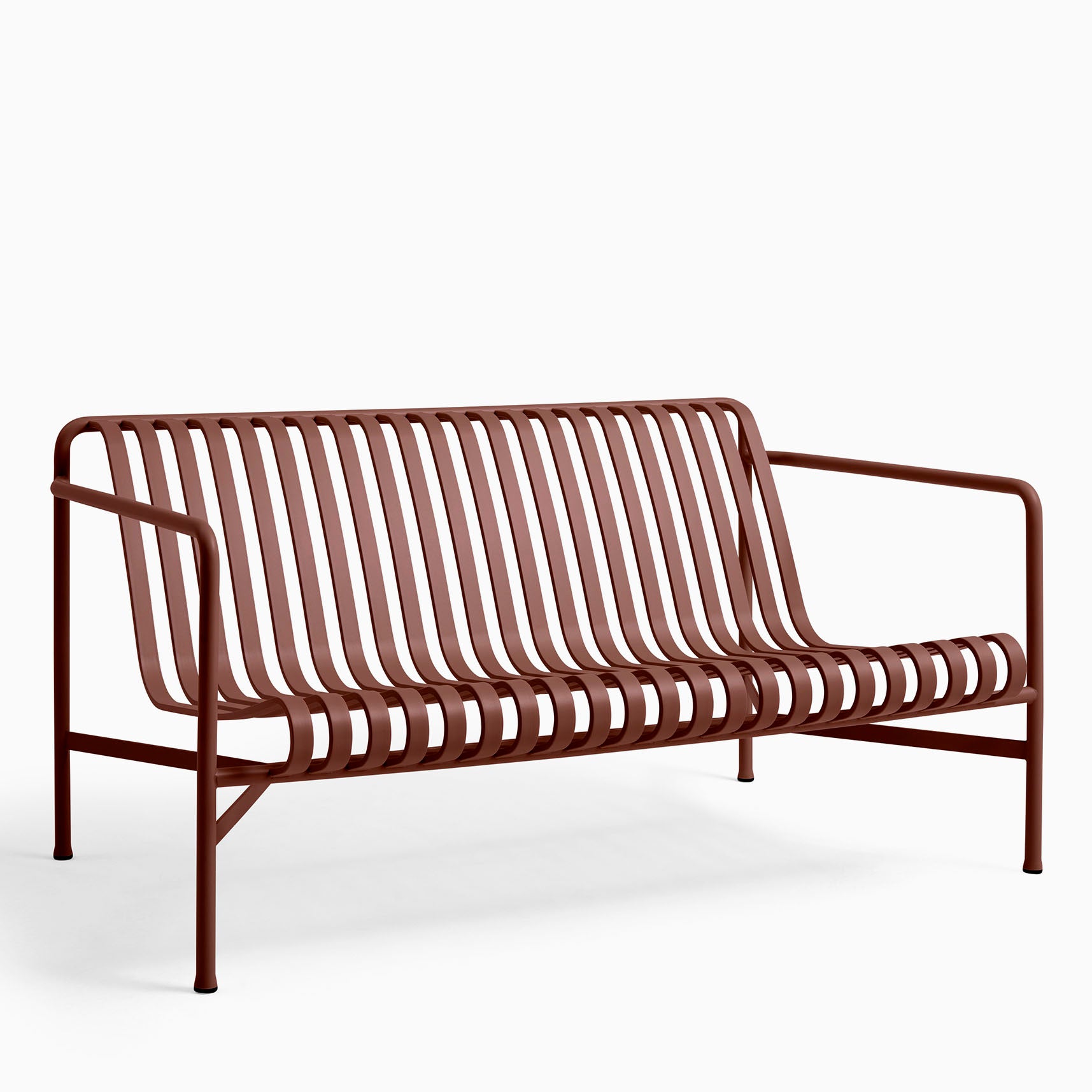 HAY Palissade Lounge Sofa Iron Red