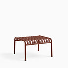 HAY Palissade Ottoman Iron Red