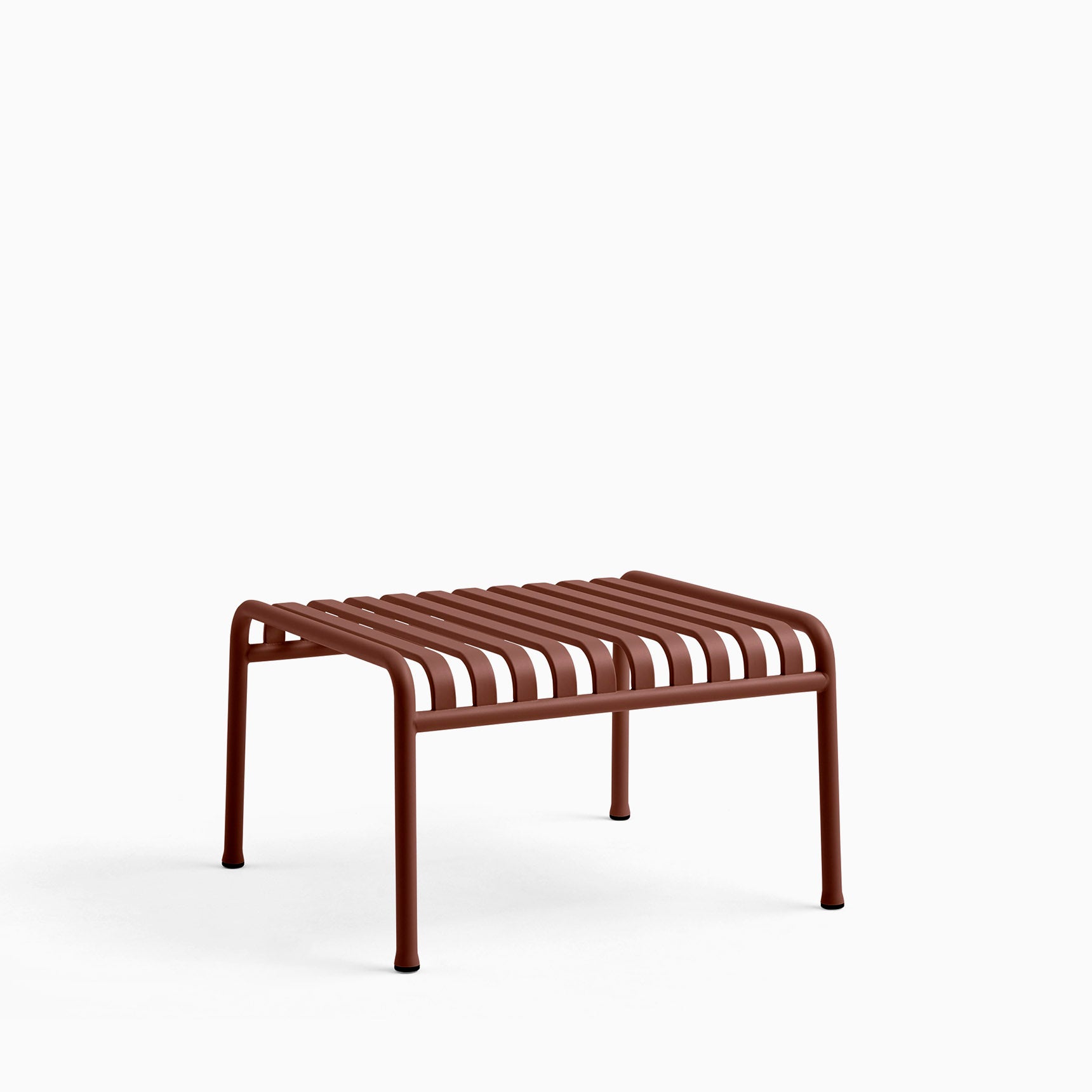 HAY Palissade Ottoman Iron Red