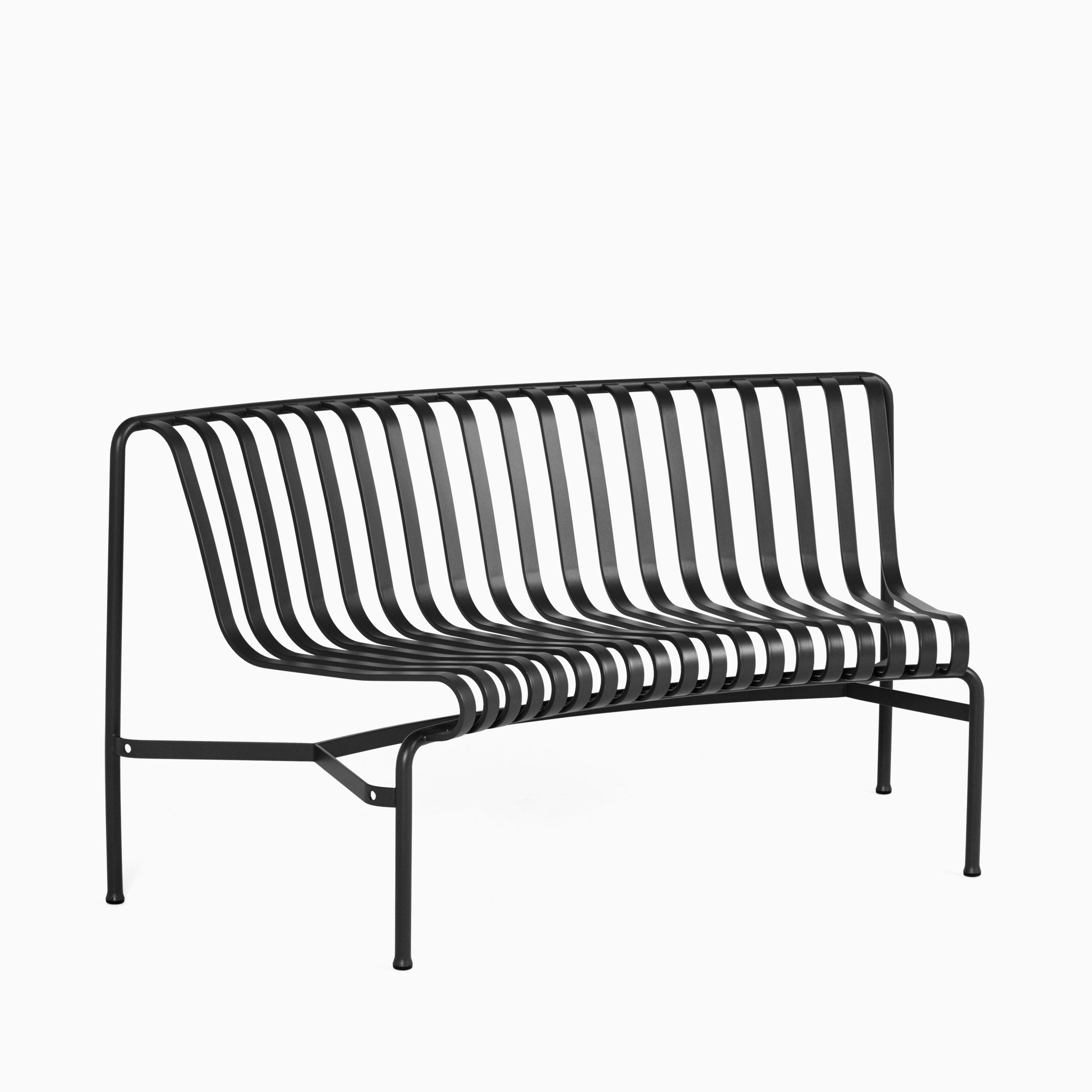 HAY Palissade Park Dining Bench In Anthracite