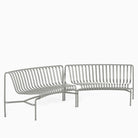 HAY Palissade Park Dining Bench In Sky Grey
