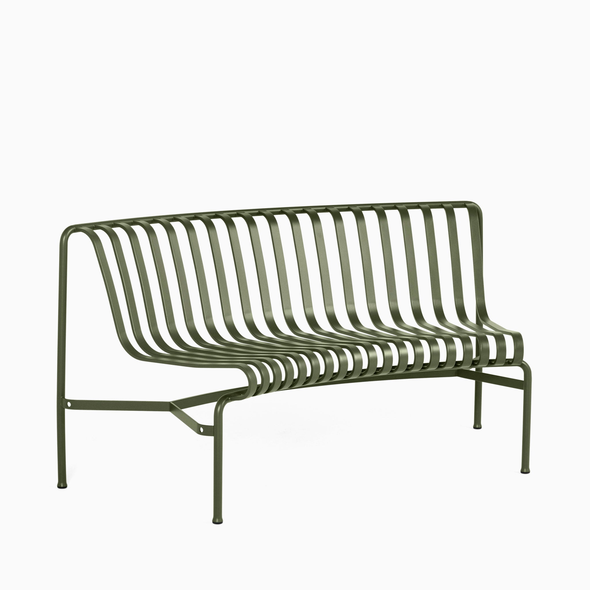 HAY Palissade Park Dining Bench In Olive