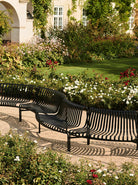 HAY Palissade Park Dining Bench Anthracite