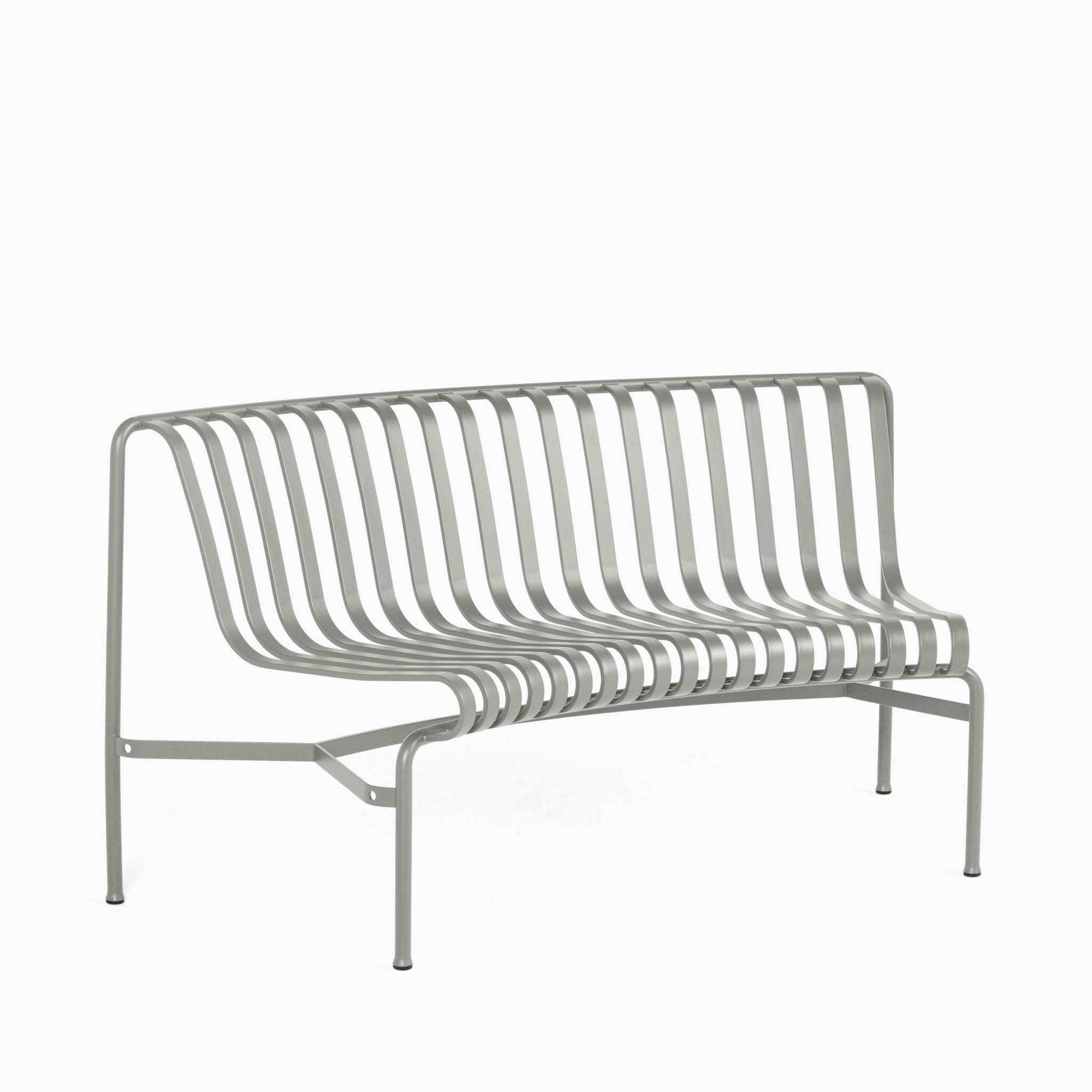 HAY Palissade Park Dining Bench In Sky Grey